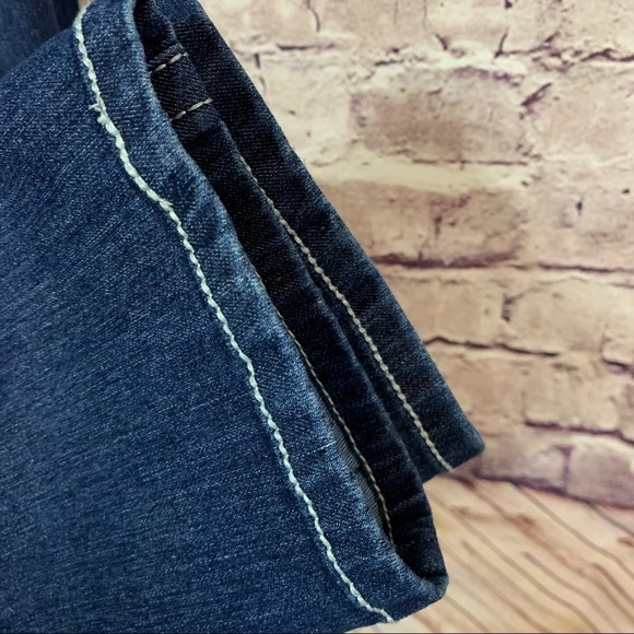 VGS Roll Up Skinny Medium Wash Denim Jeans - Picture 8 of 13